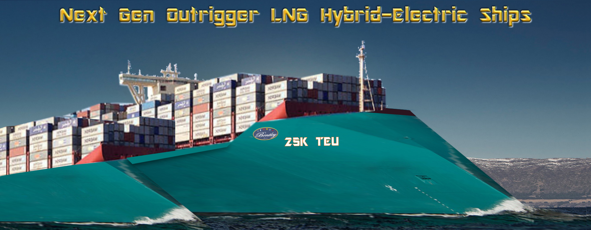 Next Gen Hybrid Electric Container Ships