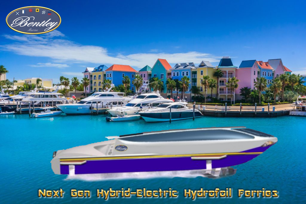 BENTLEY MARINE Next Gen Hybrid-Electric Hydrofoil Ferries